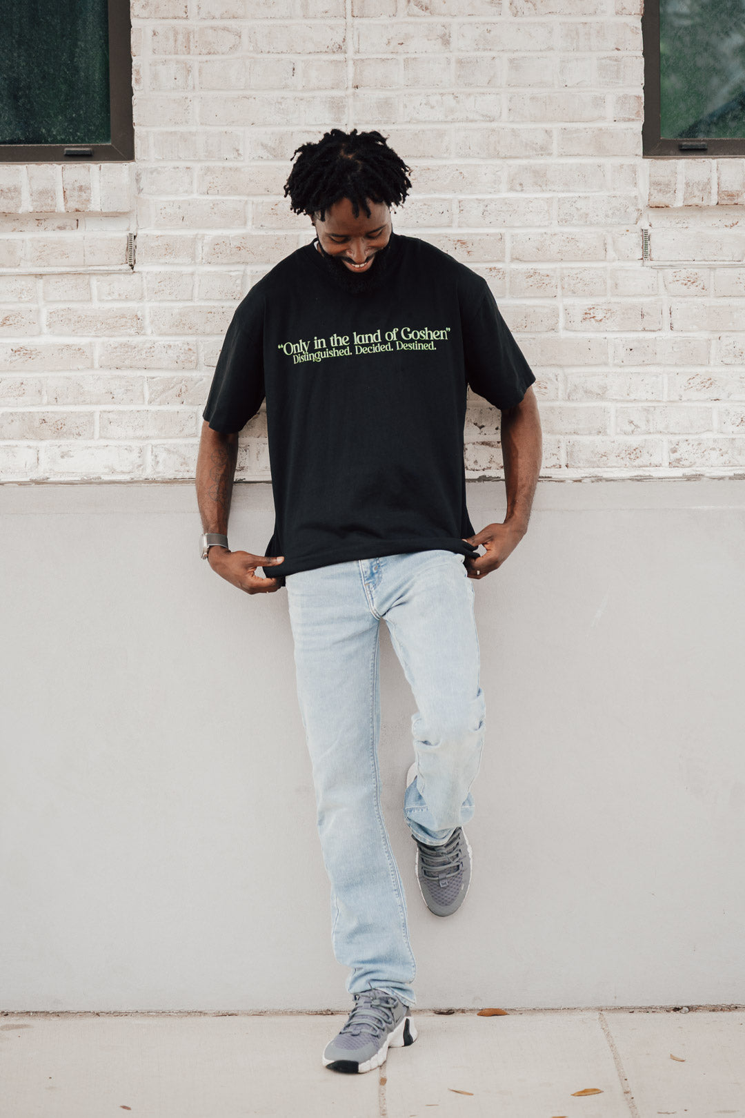 Goshen Black Tee